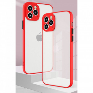 Силиконов полупрозрачен гръб Milky - iPhone 12 Pro черен - Img 5