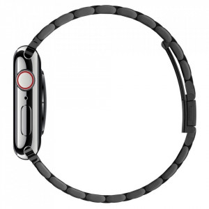 Стоманена каишка SPIGEN Modern Fit - Apple Watch 44mm Series 4 / 42mm Series 3 / 42mm Series 2 / 42mm (1st gen) черен - Img 4