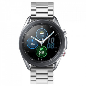 Стоманена каишка SPIGEN Modern Fit - Samsung Galaxy Watch 3 45mm сребърен - Img 10
