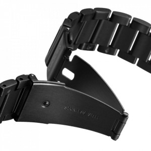 Стоманена каишка SPIGEN Modern Fit - Samsung Galaxy Watch4 Classic 42mm черен - Img 5