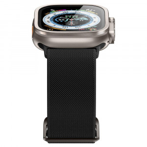 Стъклен протектор с метална рамка SPIGEN Tr Slim Pro - Apple Watch Ultra 49mm / Ultra 2 49mm TITANIUM - Img 6