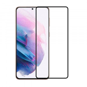 Стъклен протектор DeTech, за Samsung Galaxy A13, 3D Full glue, 0.3mm, Черен - 52725 - Img 1
