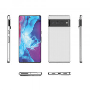 Тънък силиконов гръб 0.5mm - Google Pixel 7 Pro прозрачен - Img 2