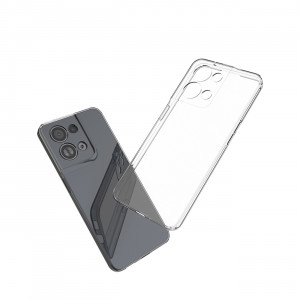 Тънък силиконов гръб 0.5mm - OPPO Reno8 5G прозрачен - Img 6