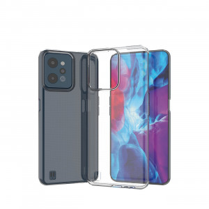 Тънък силиконов гръб 0.5mm - Realme C31 прозрачен - Img 4