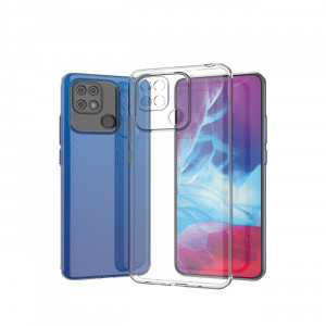 Тънък силиконов гръб 0.5mm - Xiaomi Poco C40 прозрачен - Img 4