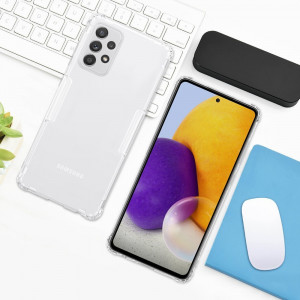 Ултратънък гръб с подсилени ръбове NILLKIN Nature - Samsung Galaxy A72 прозрачен - Img 18