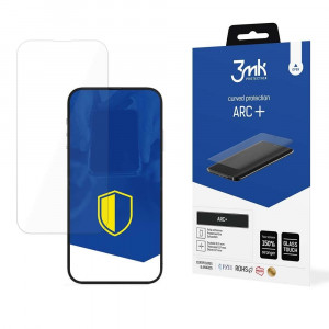 Ултратънък гъвкав протектор с пълно покритие 3mk ARC+ - iPhone 14 / 14 Pro