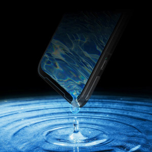 Ултратънък 0.2mm 9H закален стъклен протектор NILLKIN Amazing H+ Pro AGC - Xiaomi черен Shark 3 Pro с черна рамка - Img 9