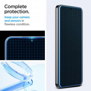2 бр. закален стъклен протектор SPIGEN TR Ez Fit с инструмент за поставяне - Samsung Galaxy S24+ - Img 11