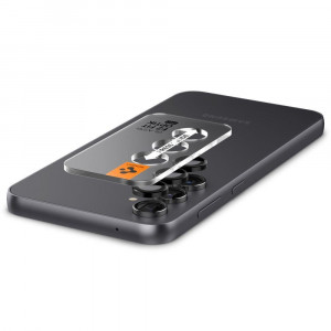 2 бр. протектор за камера SPIGEN Optik TR Ez Fit - Samsung Galaxy S23 FE черен - Img 4