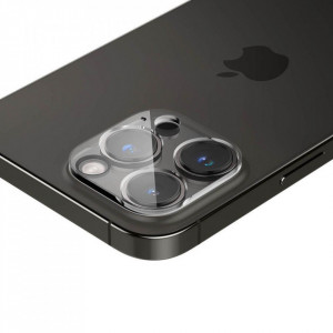 2 бр. протектор за камера SPIGEN Optik TR - iPhone 14 Pro / 14 Pro Max кристалнопрозрачен - Img 4