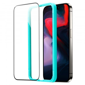 2 бр. стъклен протектор ESR - iPhone 15 Pro черен - Img 10