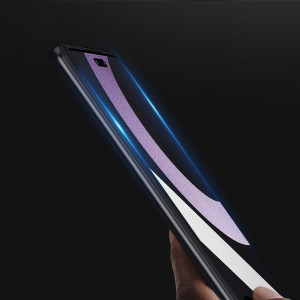 9D закален стъклен протектор с пълно покритие DUX DUCIS съвместим с гръб - Xiaomi 12 Lite 9H с черна рамка - Img 7