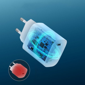Choetech Q5004*2 PD20W зарядно - iPhone 12 / 13 series бял - Img 4