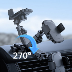 Joyroom стойка за кола Qi Wireless Induction зарядно 15W (MagSafe - iPhone Compatible) - Dashboard (JR-ZS295) черен - Img 8