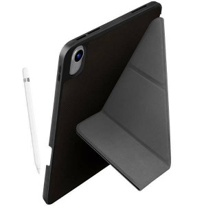 Антибактериален калъф тип книга с място за стилус UNIQ Transforma - iPad 10.9" 2022 черен - Img 1