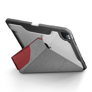 Антибактериален калъф тип книга с място за стилус UNIQ Trexa - iPad Pro 11" (2nd gen 2020) / Pro 11" (3rd gen 2021) / Pro 11" (4th gen 2022) червен - Img 2