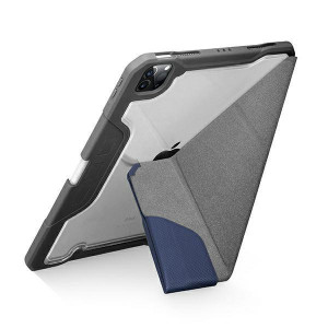 Антибактериален калъф тип книга с място за стилус UNIQ Trexa - iPad Pro 11" (2nd gen 2020) / Pro 11" (3rd gen 2021) / Pro 11" (4th gen 2022) син - Img 3