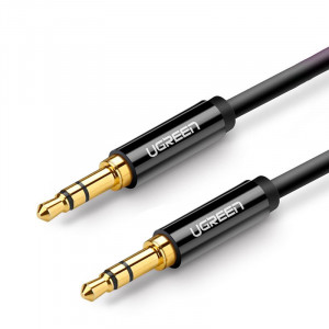 Аудио кабел UGREEN жак 3.5mm 1m черен (AV112) - Img 1