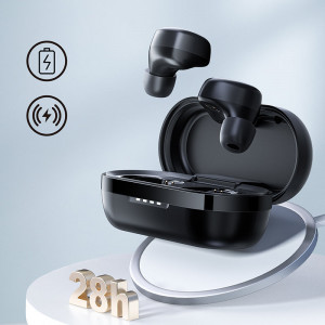 Безжични bluetooth слушалки JOYROOM TWS 5.1 300mAh (JR-TL1 Pro) черен - Img 2