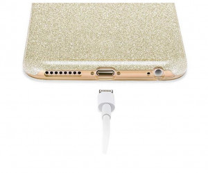 Блестящ гръб WOZINSKY Glitter - Samsung Galaxy J6 червен - Img 5