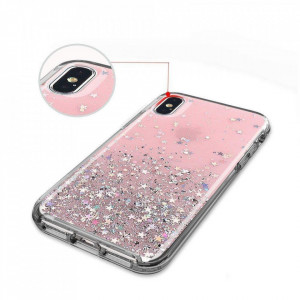 Блестящ гръб WOZINSKY Star - Xiaomi Mi 11i / Mi 11X / Poco F3 / Redmi K40 / K40 Pro / K40 Pro Plus прозрачен - Img 6