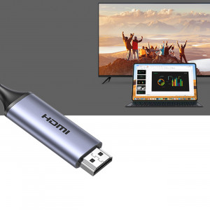 Видео кабел UGREEN CM565 UGREEN USB Type C към HDMI 2.1 8K 60Hz 1.5m сив - Img 7