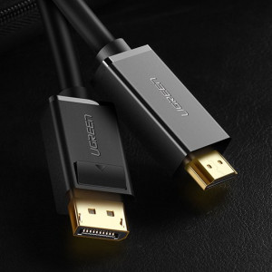 Видео кабел UGREEN DP към HDMI 1.5m черен - Img 19