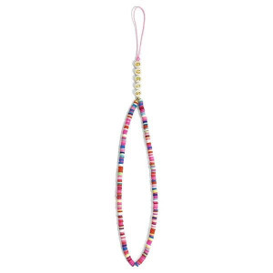 Висулка GUESS GUSTGMPP Heishi Beads червено и розово - Img 2