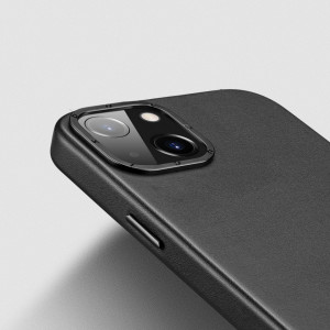Гръб от еко кожа DUX DUCIS Grit MagSafe - iPhone 14 Plus черен - Img 8