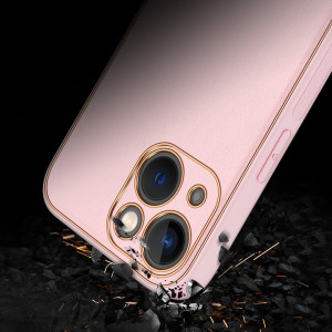 Гръб от еко кожа DUX DUCIS Yolo - iPhone 14 Plus розов - Img 11