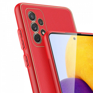 Гръб от еко кожа DUX DUCIS Yolo - Samsung Galaxy A72 червен - Img 7