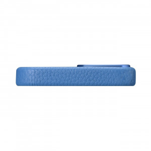 Гръб от естествена кожа iCARER Litchi Premium MagSafe - iPhone 14 Plus светлосин - Img 11