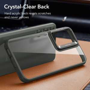 Гръб със стойка ESR Classic Kickstand - Samsung Galaxy S23+ прозрачен / зелен - Img 7