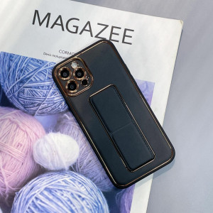 Гръб със стойка New Kickstand - iPhone 13 Pro черен - Img 3