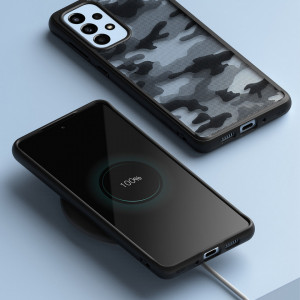 Гръб с гел рамка RINGKE Fusion Matte - Samsung Galaxy A73 5G черен - Img 7