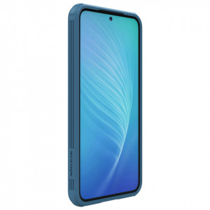 Гръб с подвижно покритие за камерата NILLKIN CamShield Pro - Samsung Galaxy S22+ син - Img 6