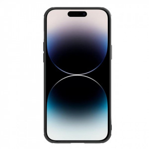 Гръб с подвижно покритие за камерата NILLKIN Synthetic Fiber S - iPhone 14 Pro черен - Img 2