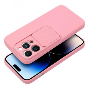 Гръб с подвижно покритие за камерата Slide - iPhone 13 Pro светлорозов - Img 21