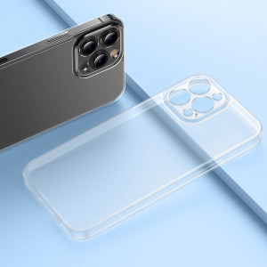 Гръб BASEUS Frosted Glass - iPhone 13 Pro Max черен - Img 19
