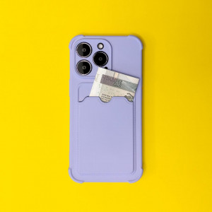 Гръб Card Armor - iPhone 12 Pro розов - Img 5