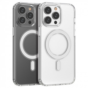 Гръб Clear Magnetic MagSafe - iPhone 14 Pro Max прозрачен - Img 7