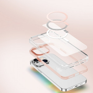 Гръб DUX DUCIS Clin2 MagSafe - iPhone 14 Plus розов - Img 3