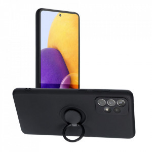 Гръб FORCELL Silicone Ring - Samsung Galaxy A72 черен - Img 10
