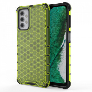 Гръб Honeycomb Armor със силиконов бъмпер - Samsung Galaxy A32 5G зелен - Img 1