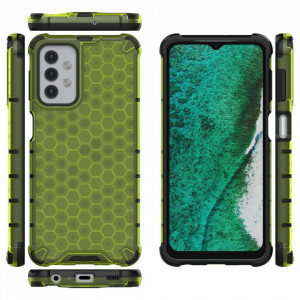 Гръб Honeycomb Armor със силиконов бъмпер - Samsung Galaxy A32 5G зелен - Img 2