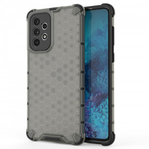 Гръб Honeycomb Armor със силиконов бъмпер - Samsung Galaxy A73 5G черен - Img 1