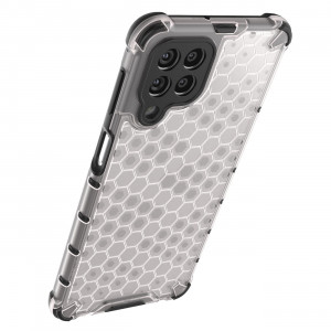 Гръб Honeycomb Armor със силиконов бъмпер - Samsung Galaxy M53 прозрачен - Img 14
