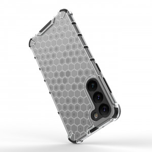 Гръб Honeycomb Armor със силиконов бъмпер - Samsung Galaxy S23+ син - Img 15
